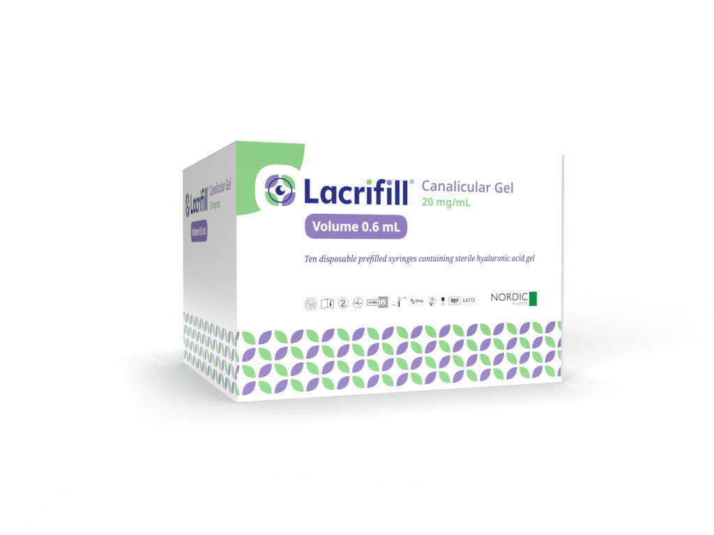 Nordic Pharma Now Includes Cannulas with Lacrifill, Marks US Milestone