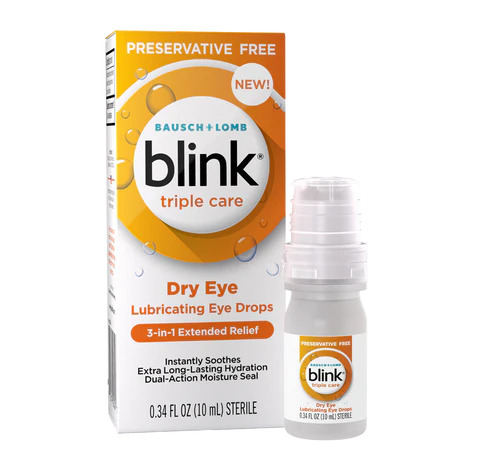 Bausch + Lomb Launches Blink Triple Care Preservative Free Drops in US